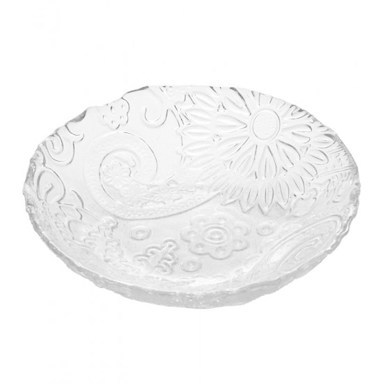 Bowl 13,5cm Diâmetro Por 3cm Altura De Vidro Sodo-Calcico Paisley